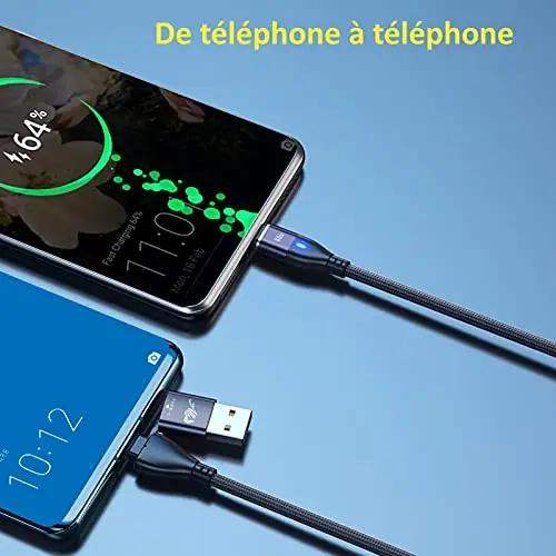 Allo Top magnetiline USB-kaabel 60 W: kiirlaadimine ja – kasutusnäide