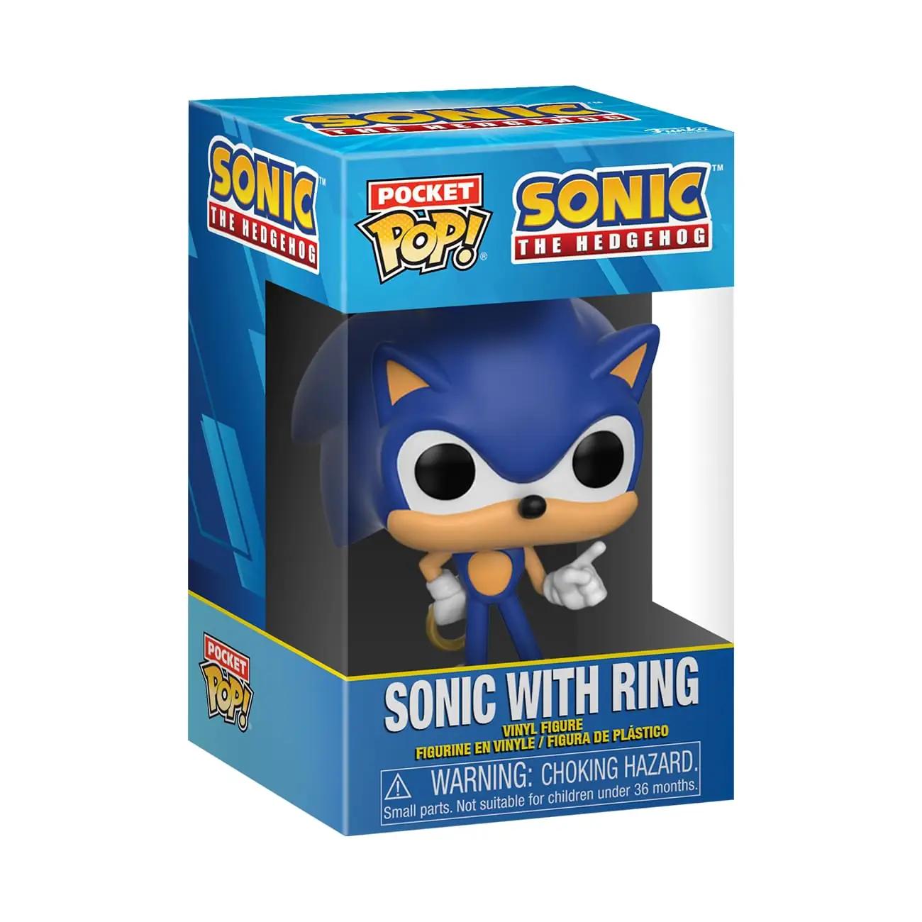 Funko vinyl-mänguasi ja T-särk: Sonic seljakene kingitus – pakend ja tarvikud