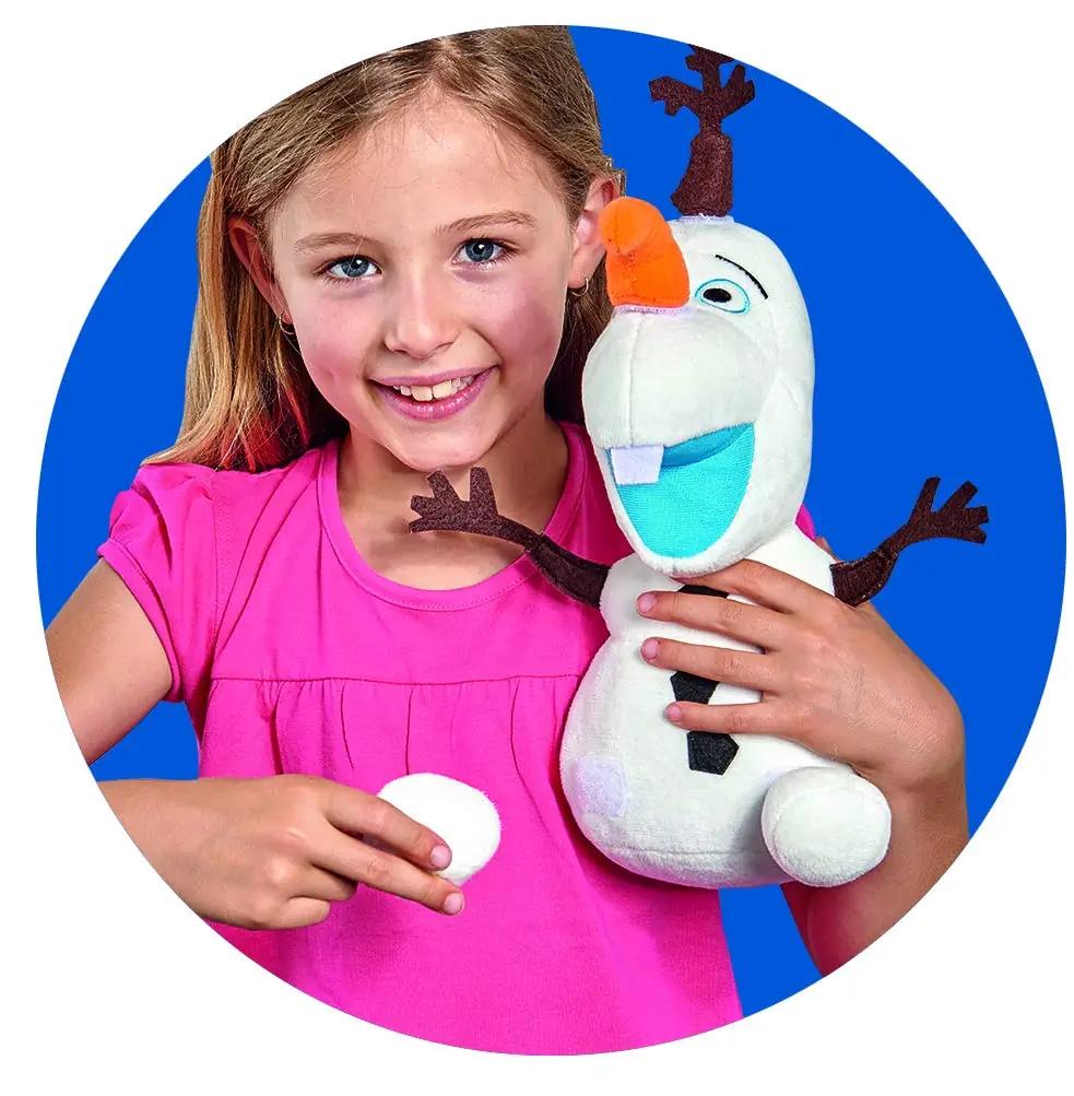 Simba interaktiivne Olaf 30 cm – pehme mängukaaslane lastele – kasutusnäide