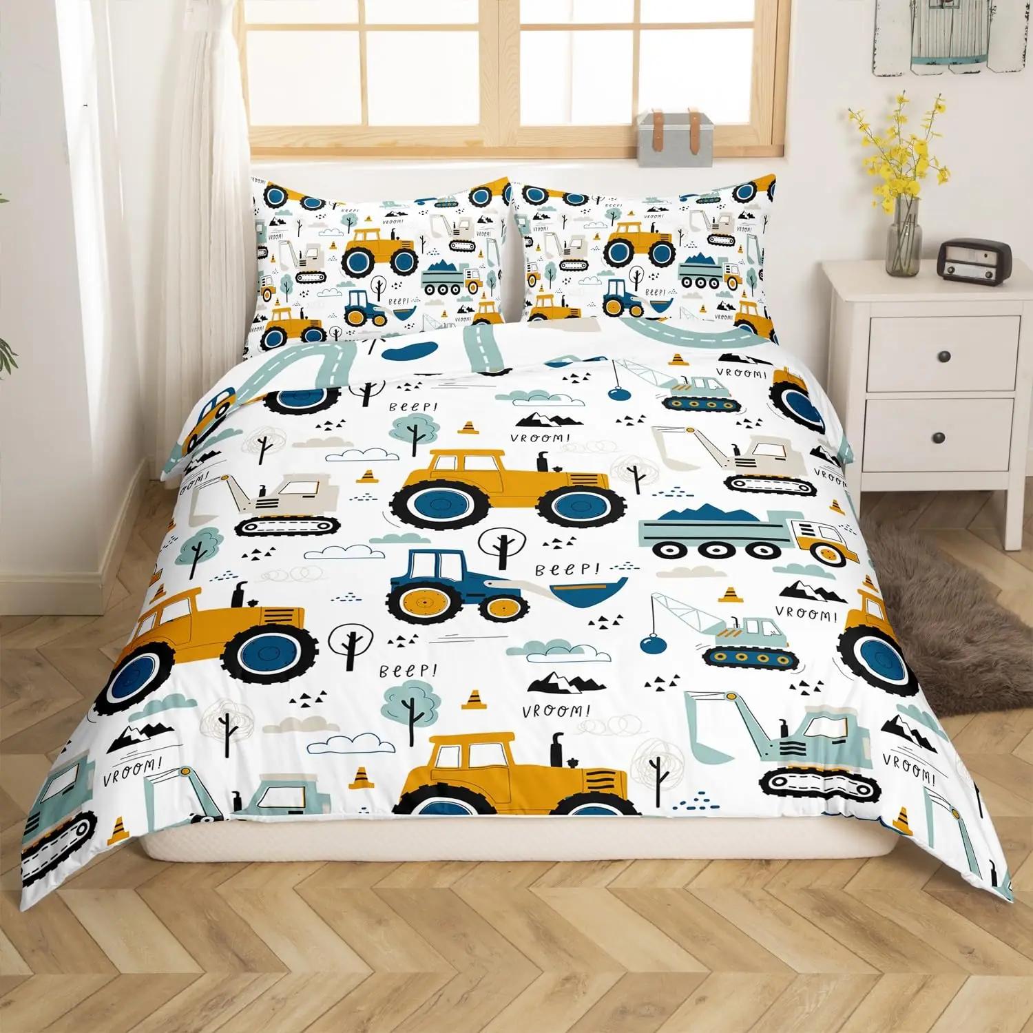 Homewish laste voodipesu mikrofiber – auto‑muster, 200×200 – detailne vaade