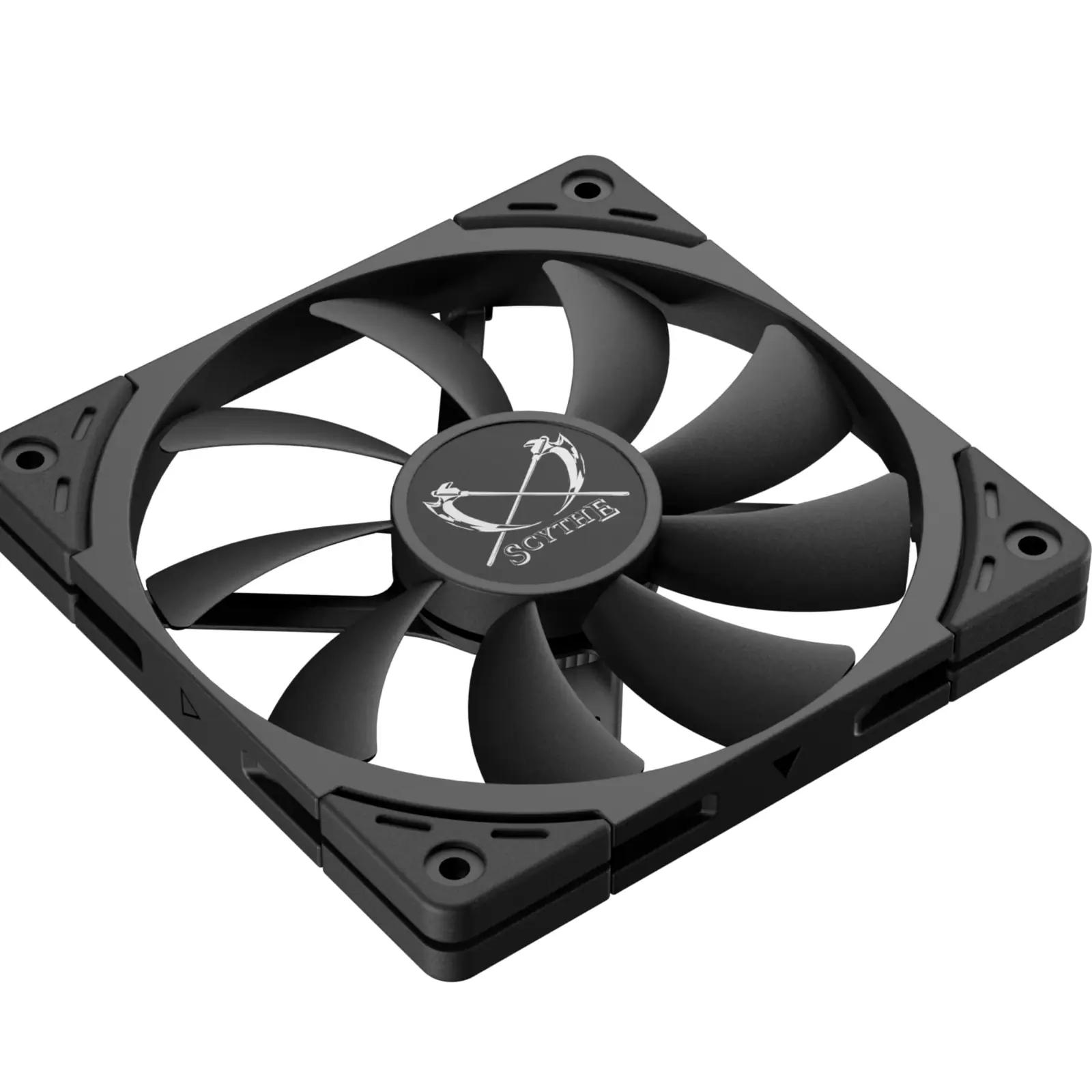 Scythe vaikne metallist 120 mm ventilaator – kasutusnäide