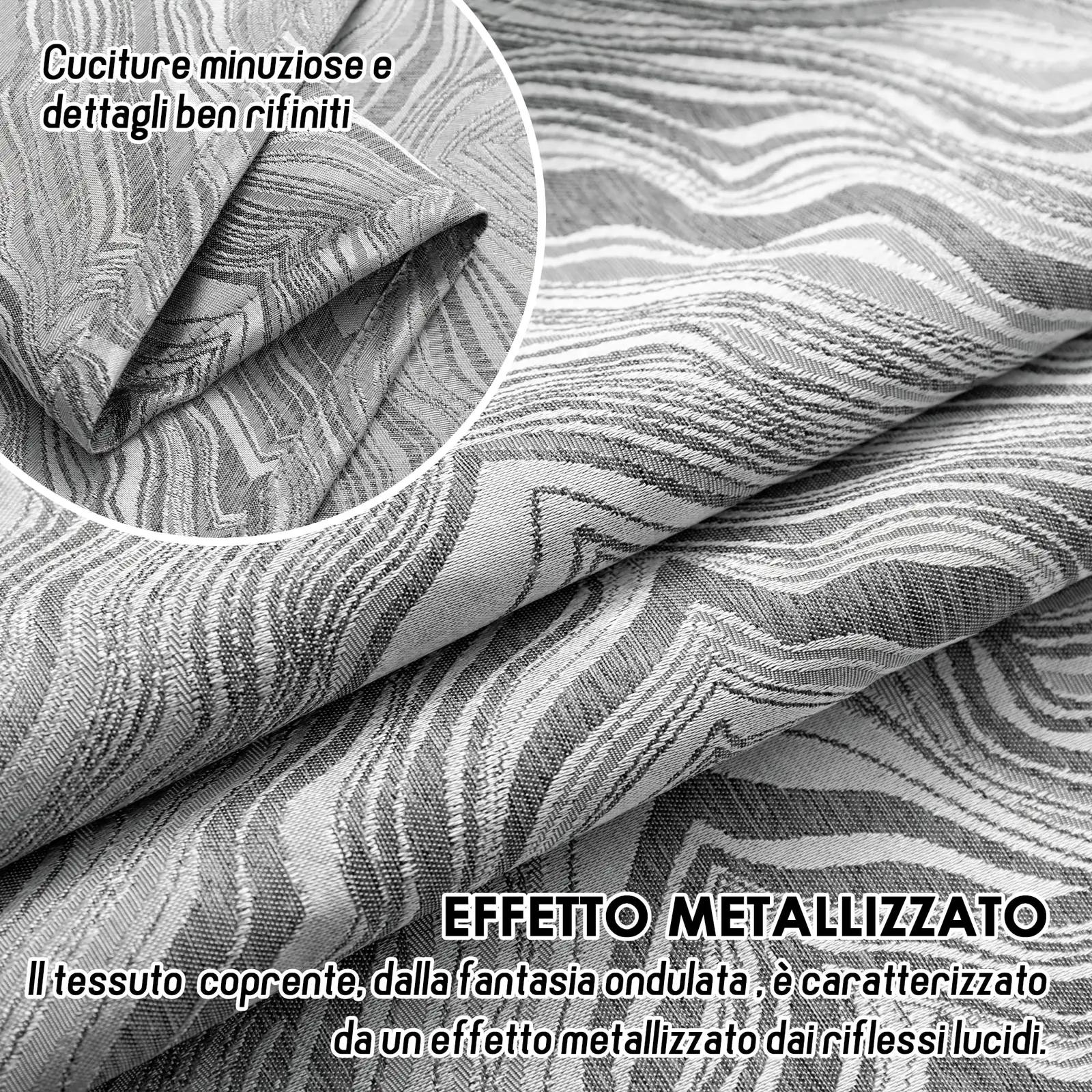 GIRASOLE HOME dekoratiivne isolatsioonkardin, metallikefekt – pilt 6