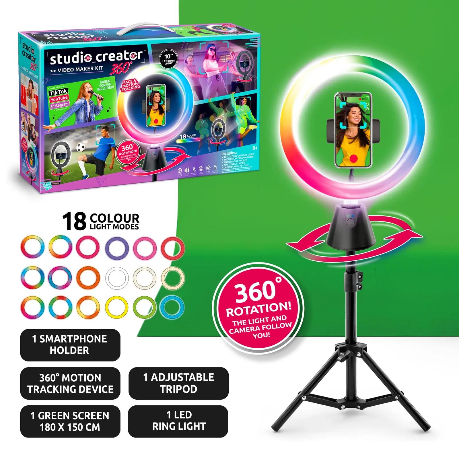 Canal Toys loominguline stuudiokomplekt – LED ja statiiviga – pilt 7