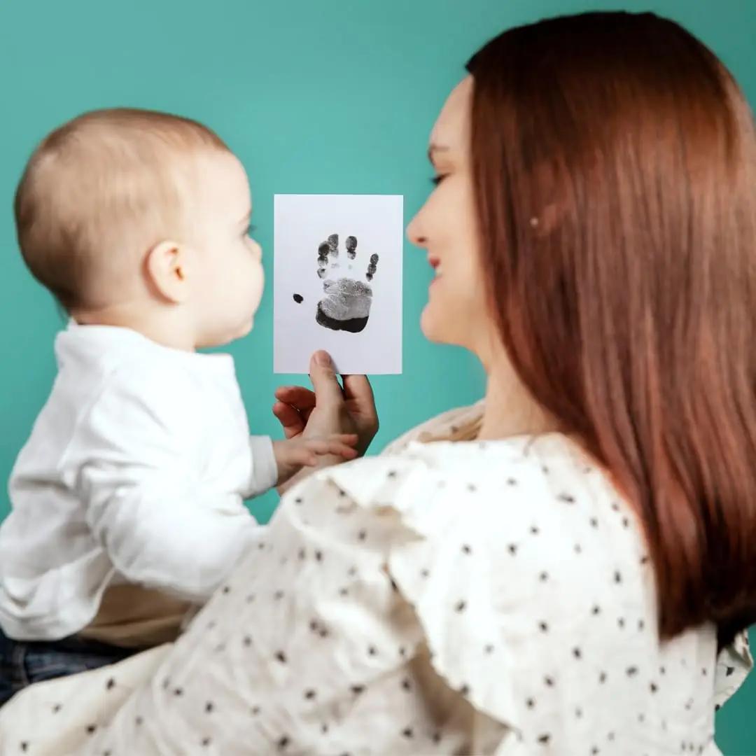 Keep’Love puidust beebi jalajälje raam — isikupärane mälestus – pilt 7