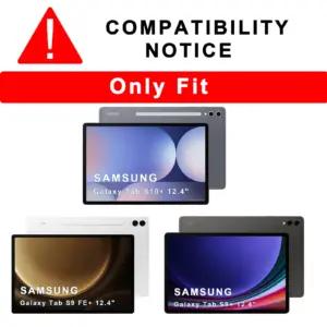 VANKEYPAD Tab S10+ 2024/S9+ /S9FE+ Plus 2023 12.4" klaviatuurid