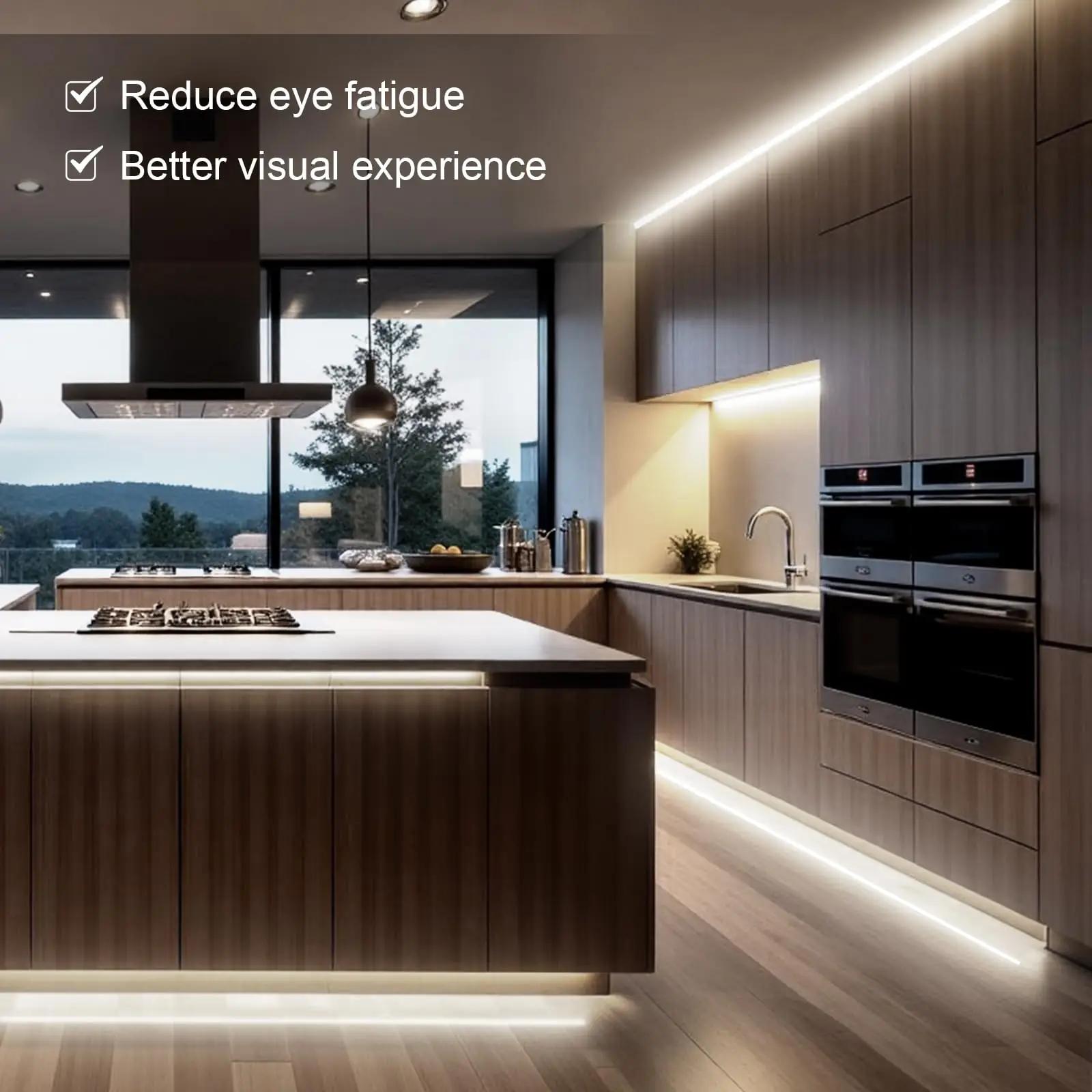 LUXONIC LED-riba 10 m külmvalge COB – painduv ja ere – lisavaade