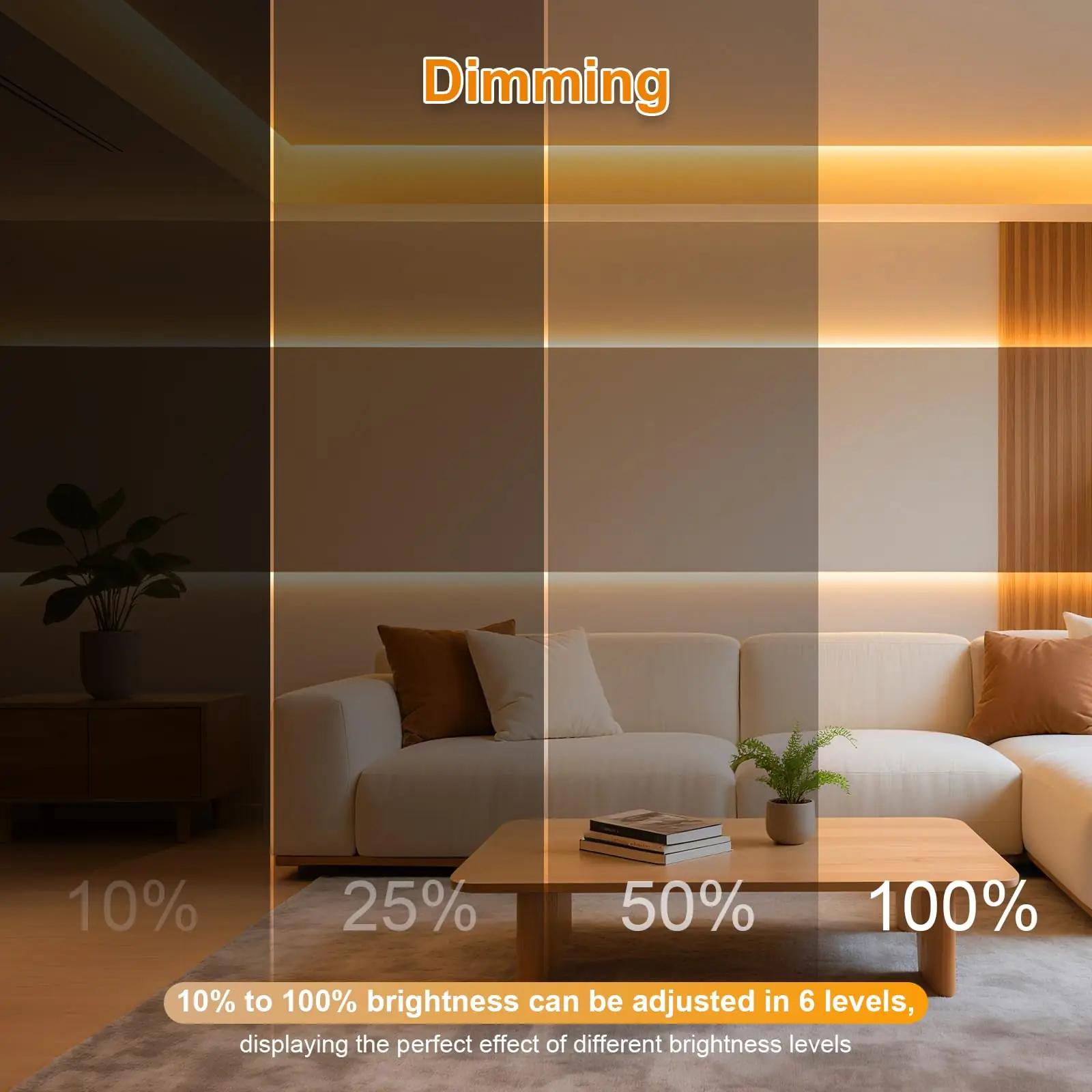 LUXONIC soe LED-riba 10 m – painduv ja dimmitav valgustus – pilt 6