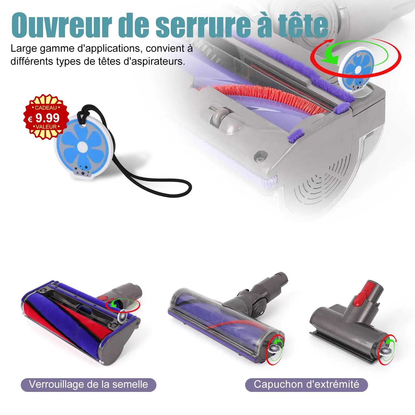 WYWY.Wide vastupidav plastikust kate Dyson V6 tolmukonteinerile – pilt 7