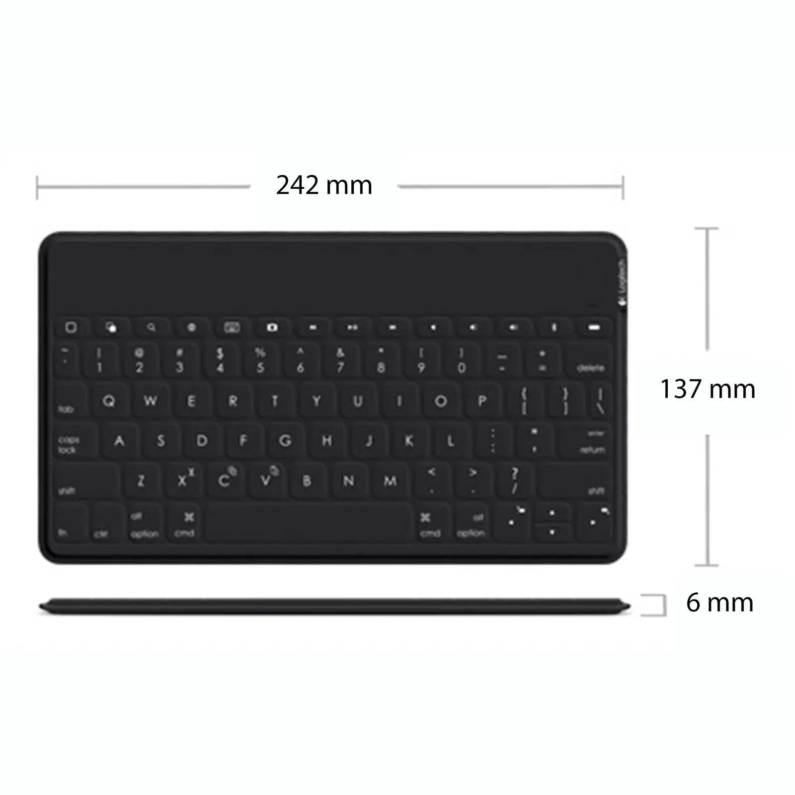 Logitech kerge ja vaikne Bluetooth-tastatuur igapäevaseks – lisavaade