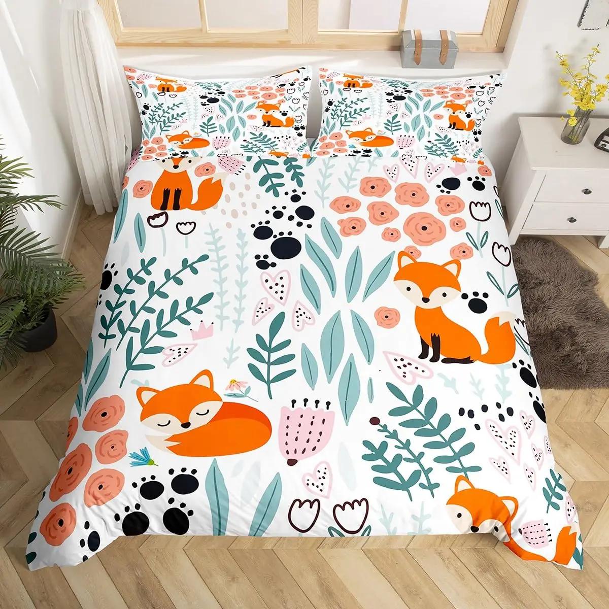 Homewish mikrofibri voodipesukomplekt armas rebane 140×200