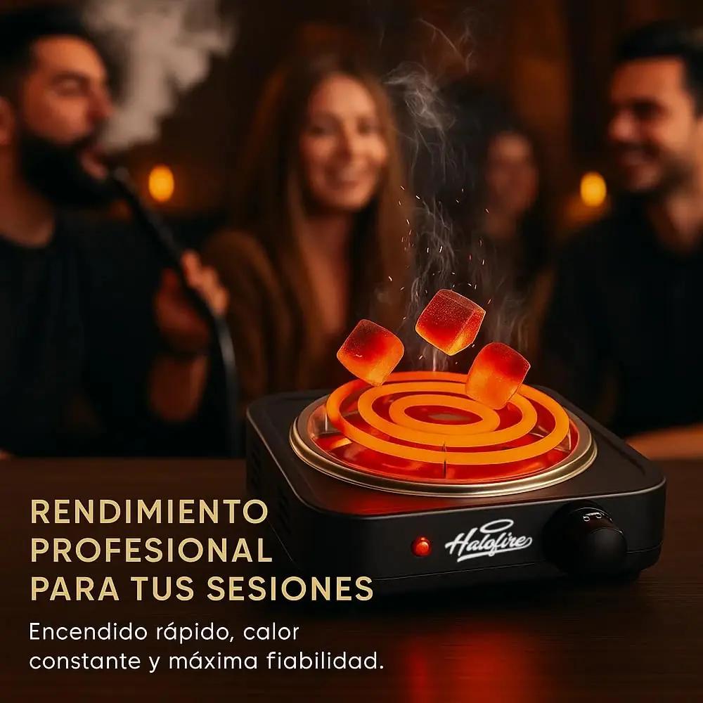 Halofire elektriline shisha-keedur 1000W — vastupidav must – pilt 7