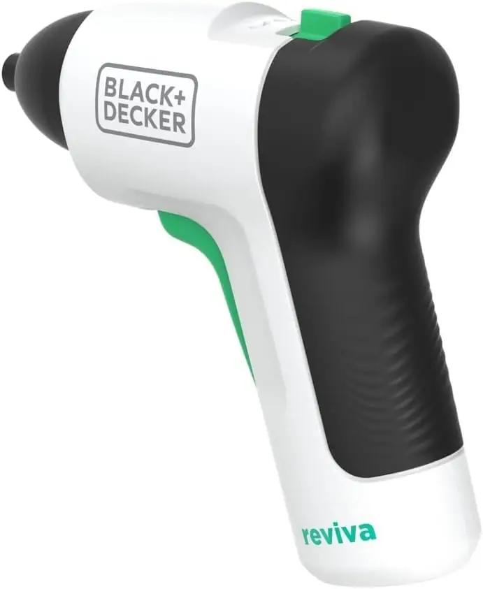 BLACK+DECKER kerge plastikust kruvikeeraja koduseks kasutuseks – kasutusnäide