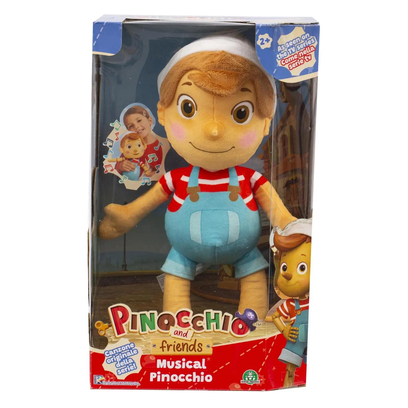 Giochi Preziosi pehme Pinocchio 36 cm muusikamänguasi – pilt 6