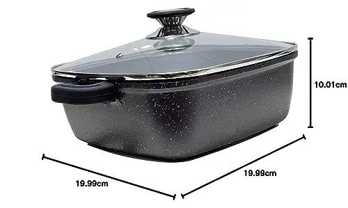 Cflagrant vastupidav graniidikattega pott 20×20 cm kööki – pilt 7
