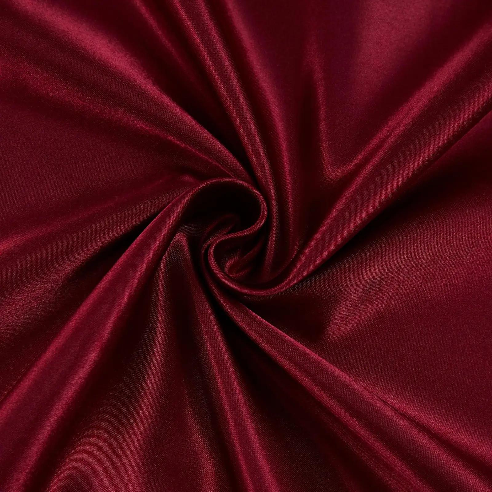 YASMENG siidine satäänalune linane 90 x 190 cm – kasutusnäide