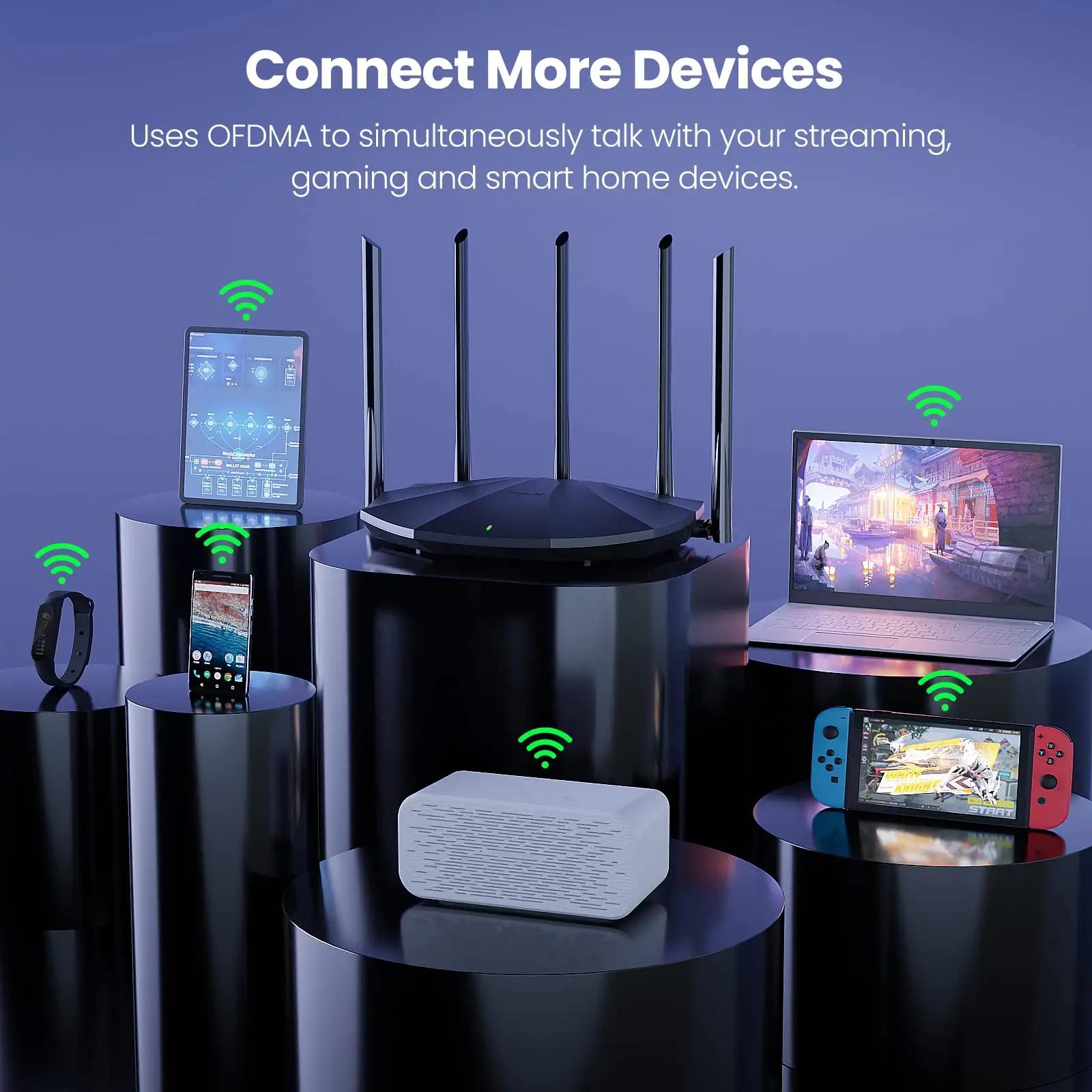 Tenda kiire koduviimistlus ruuter – stabiilne dual-band WiFi – lisavaade