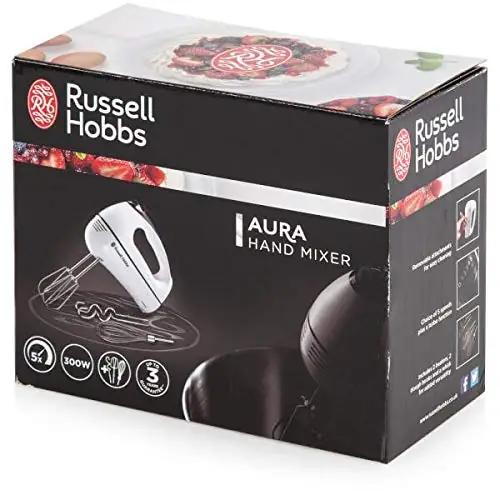Russell Hobbs nõudlikule kodukokale — roostevabast käemikser – kasutusnäide