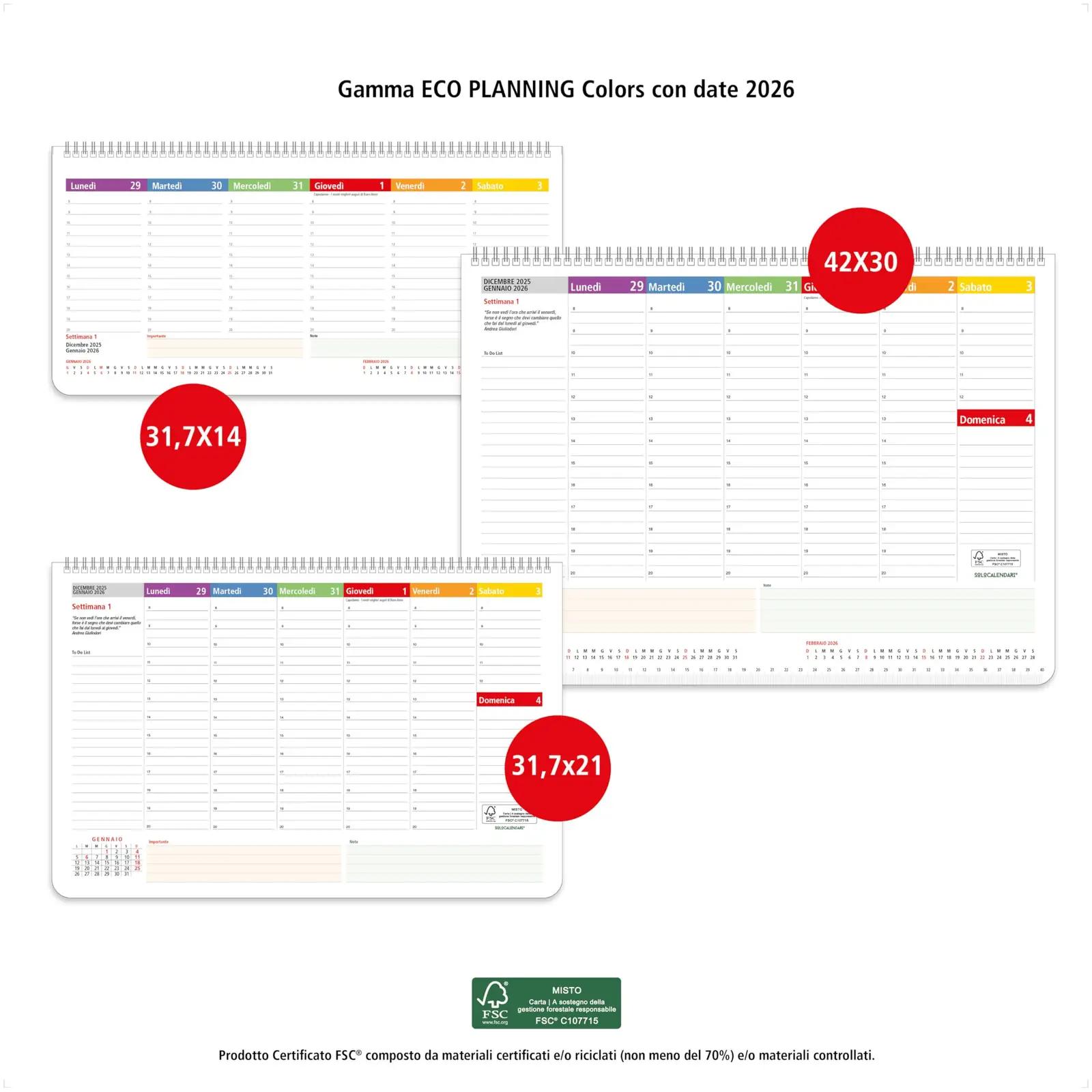 SOLOCALENDARI lauaplaanija 2025 – keskkonnasõbralik paberist – pilt 8