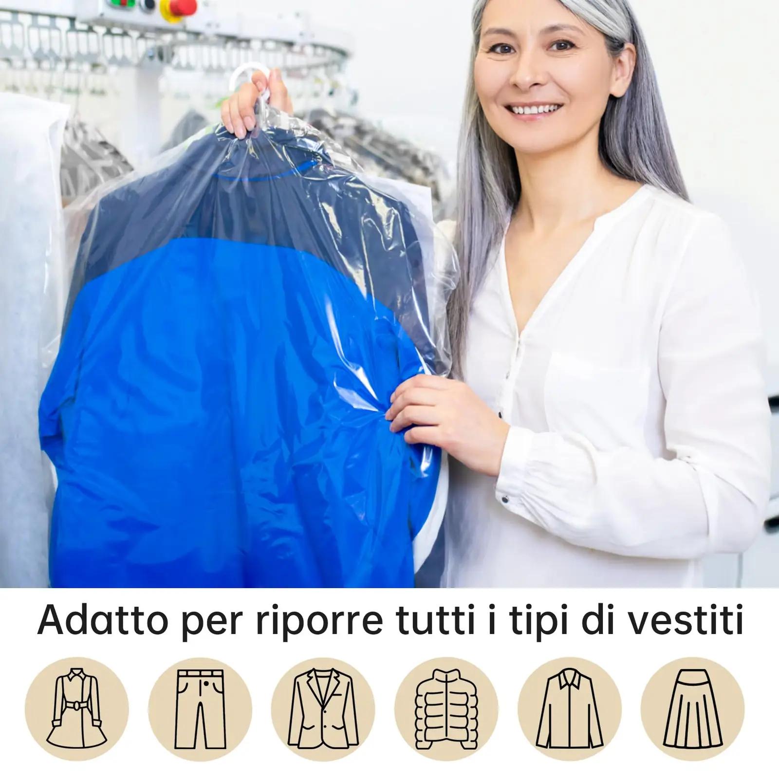 Brelet läbipaistvad ühekordsed riidekotid 60×100 cm – pilt 6