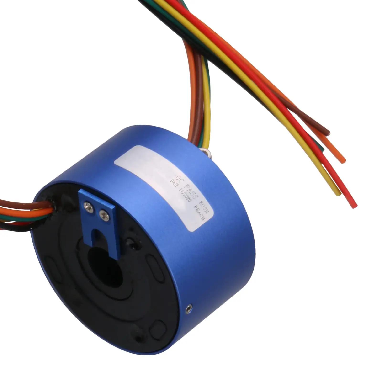 BQLZR vastupidav plastist slip-ring 6 kaabliga – kasutusnäide