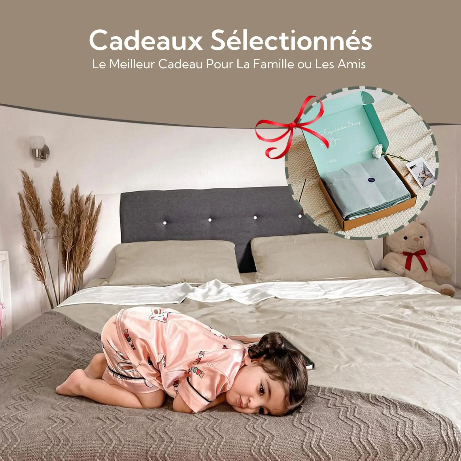 MILDLY pehme puuvillane voodipesu 220×240 cm apricot – pilt 8