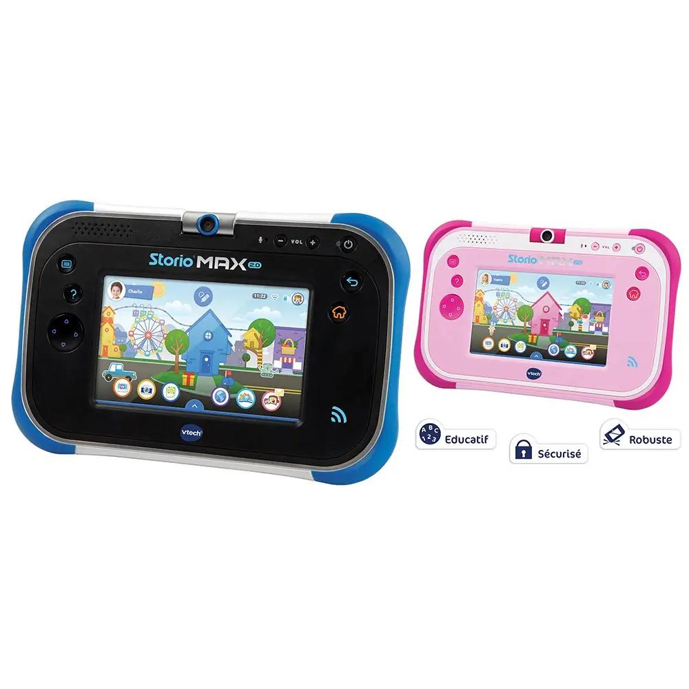 Vtech lasteõpetaja STORIO Max 2.0 – vastupidav roosa tahvel – kasutusnäide
