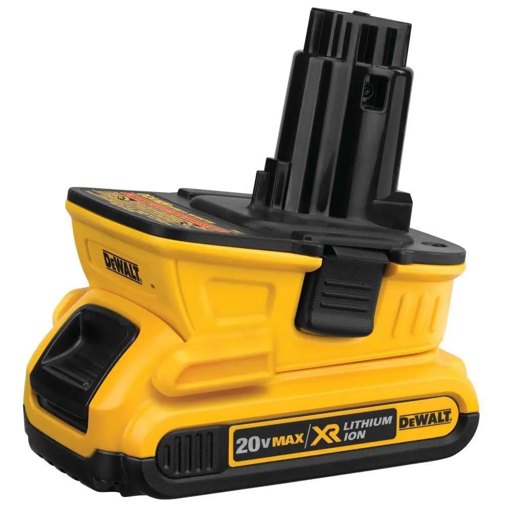 DEWALT vastupidav 18V–20V adapter DCA1820 tööriistadele – kasutusnäide