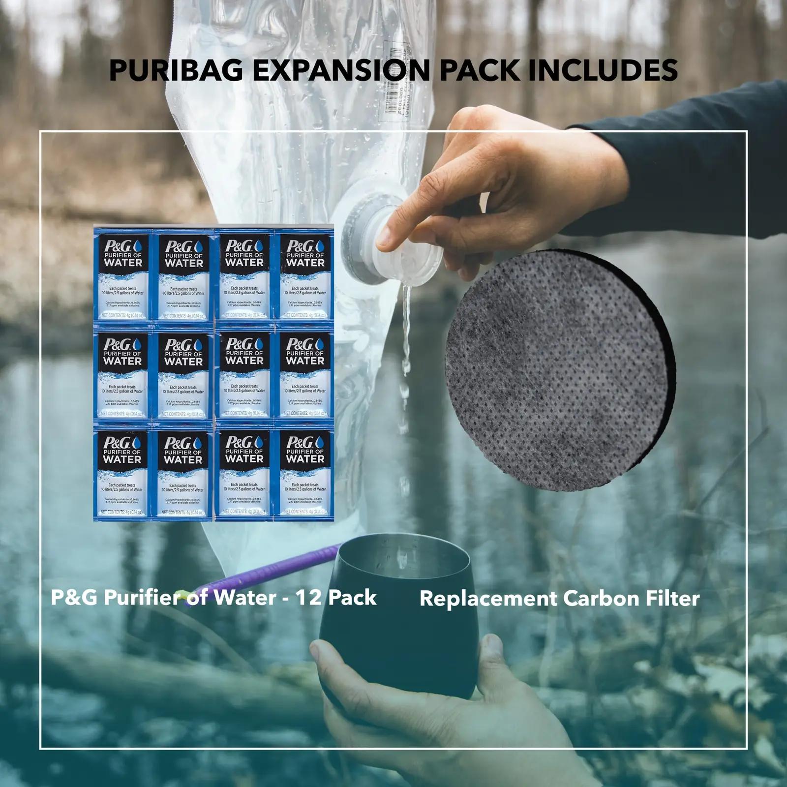 PURIBAG süsinikfilter komplekt joogivee puhastuseks ja – detailne vaade