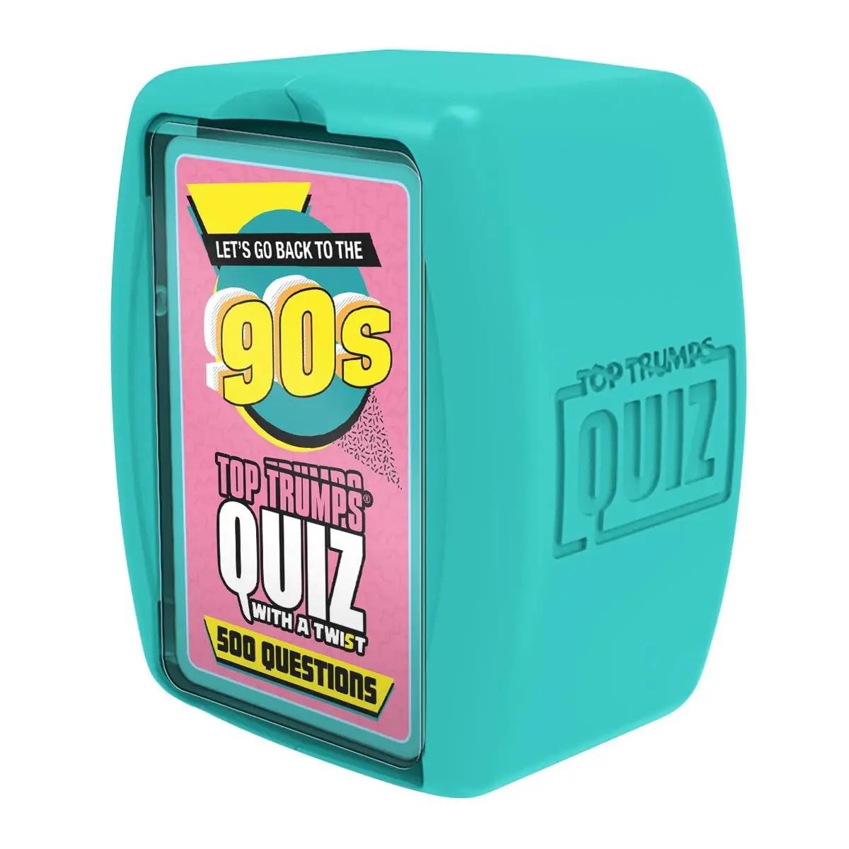 Top Trumps nostalgiline 90ndate trummikaar kaartmäng – detailne vaade