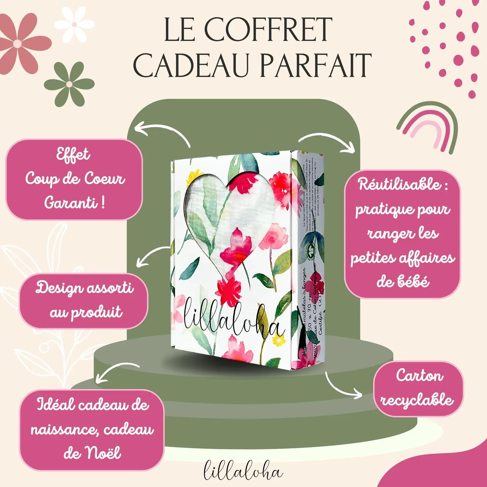 LILLALOHA pehme 100% ökopesu beebile 60×120 cm komplekt – kasutusnäide
