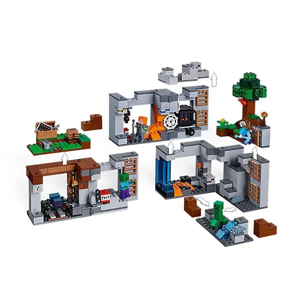 LEGO mängukomplekt: Minecraft Bedrock seiklus, kingitus ideeks – kasutusnäide
