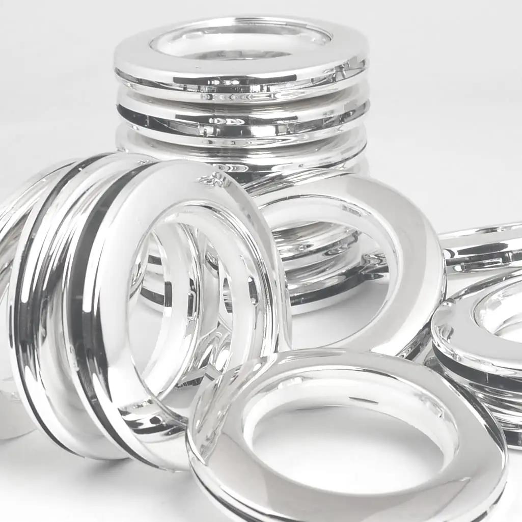 Kuasting heliületuvad plastikust kardinaringid komplekt (42 tk) – pakend ja tarvikud