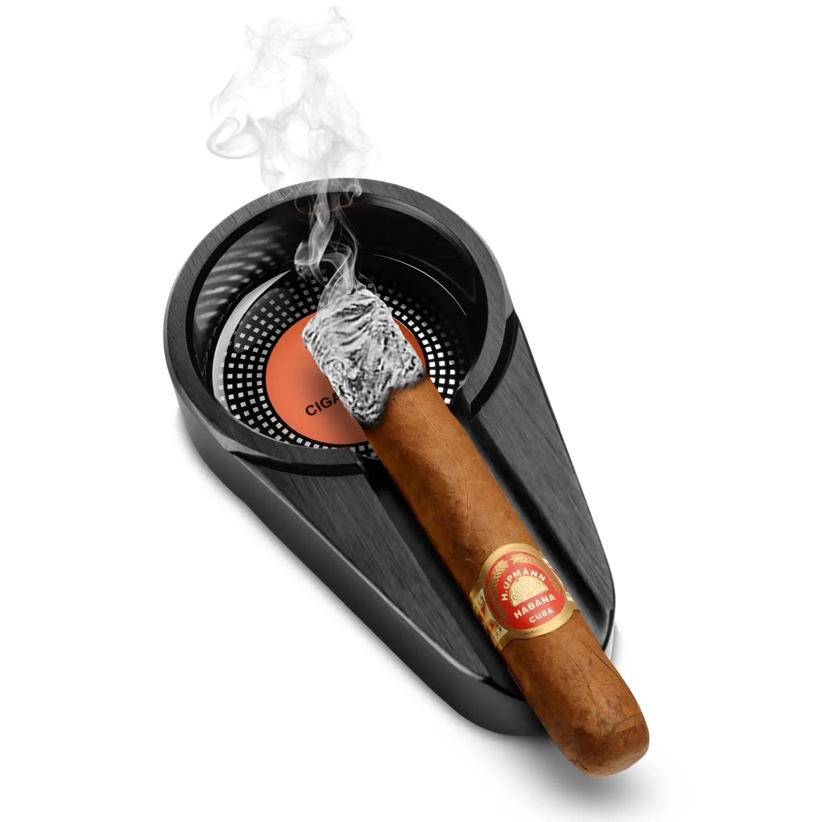 CIGARLOONG must alumiiniumist sigarisuitsu tuhatoos terrassile – pilt 6