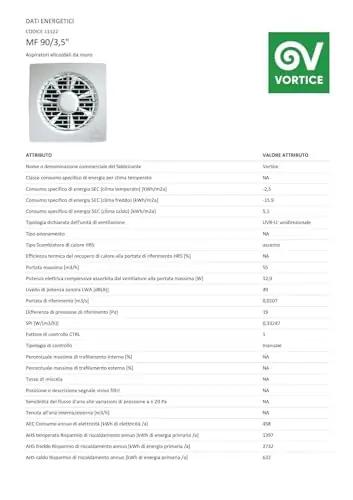 Vortice ventilatsioonipuhur valge plastist – vannituppa – pilt 11