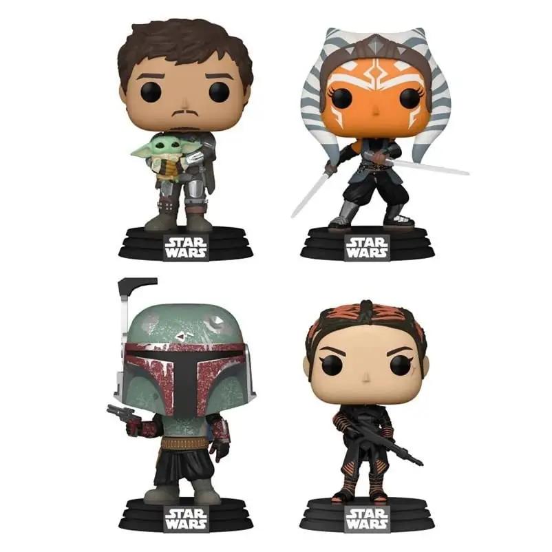 Funko POP! neljapakk The Mandalorian — kollektsiooni aksessuaar – pakend ja tarvikud