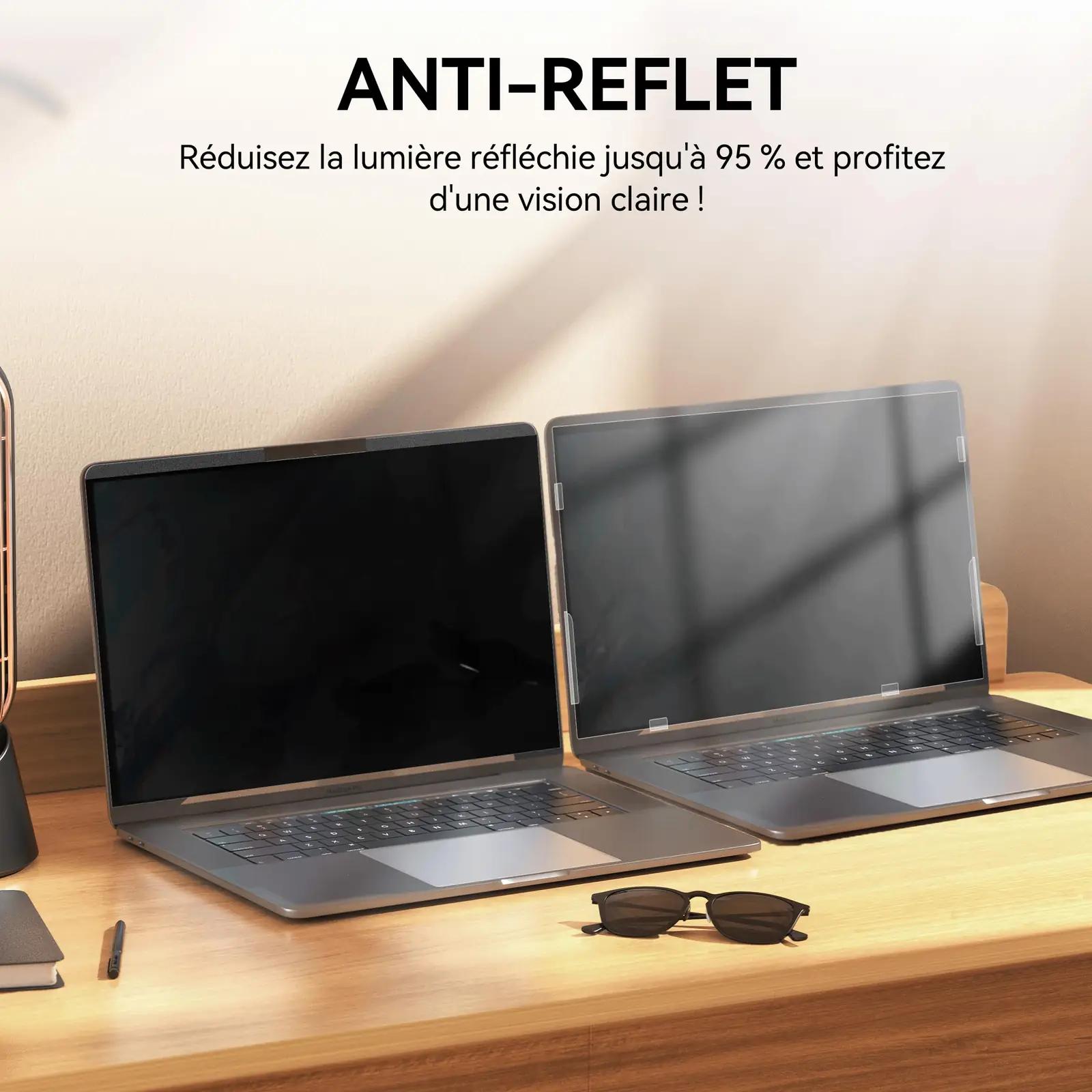 Makinda magnetkaitse 14″ 16:9 — privaatsus ja sinivalgus – lisavaade