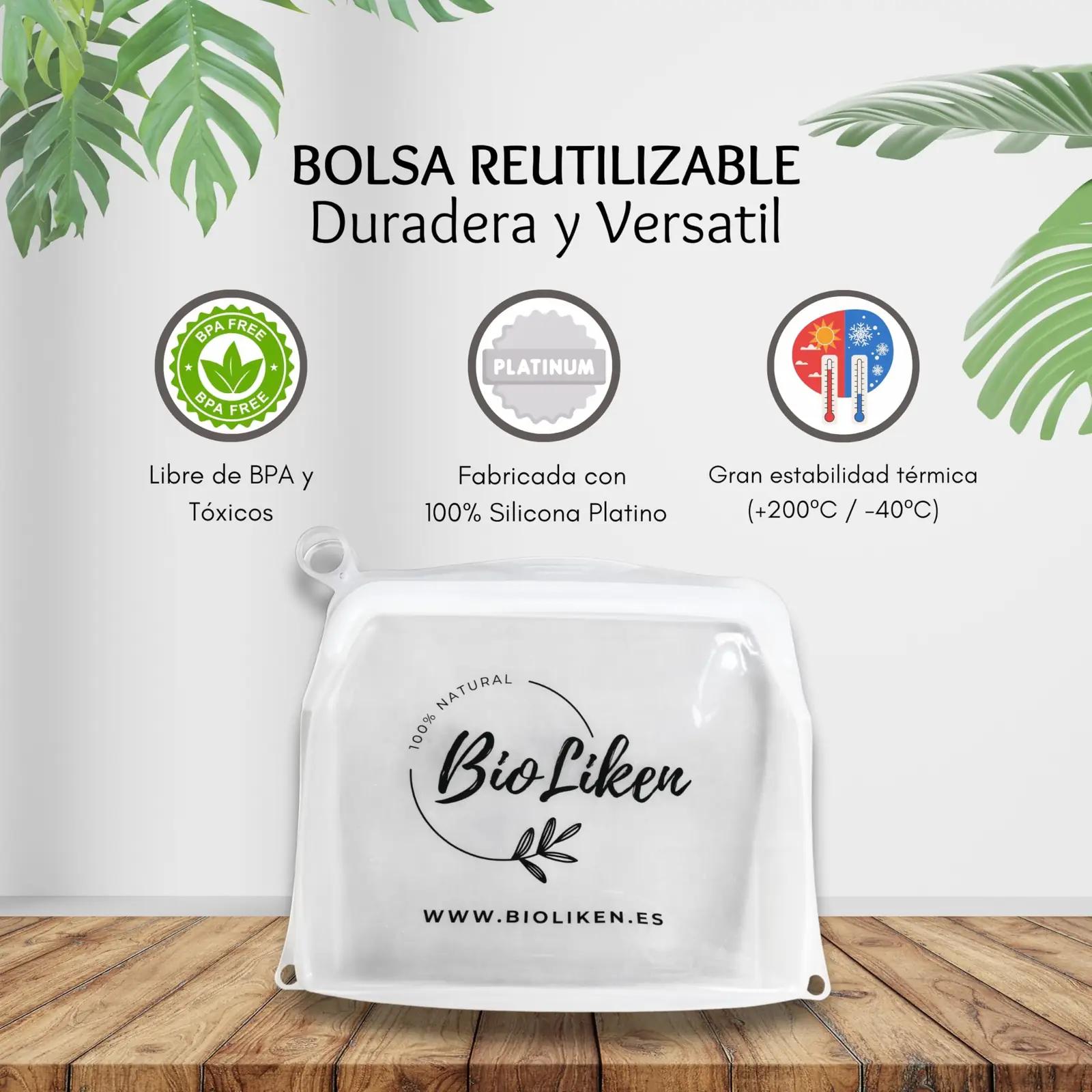 BIOLIKEN platin-silikoonist korduvkasutatavad toidukotid – lisavaade