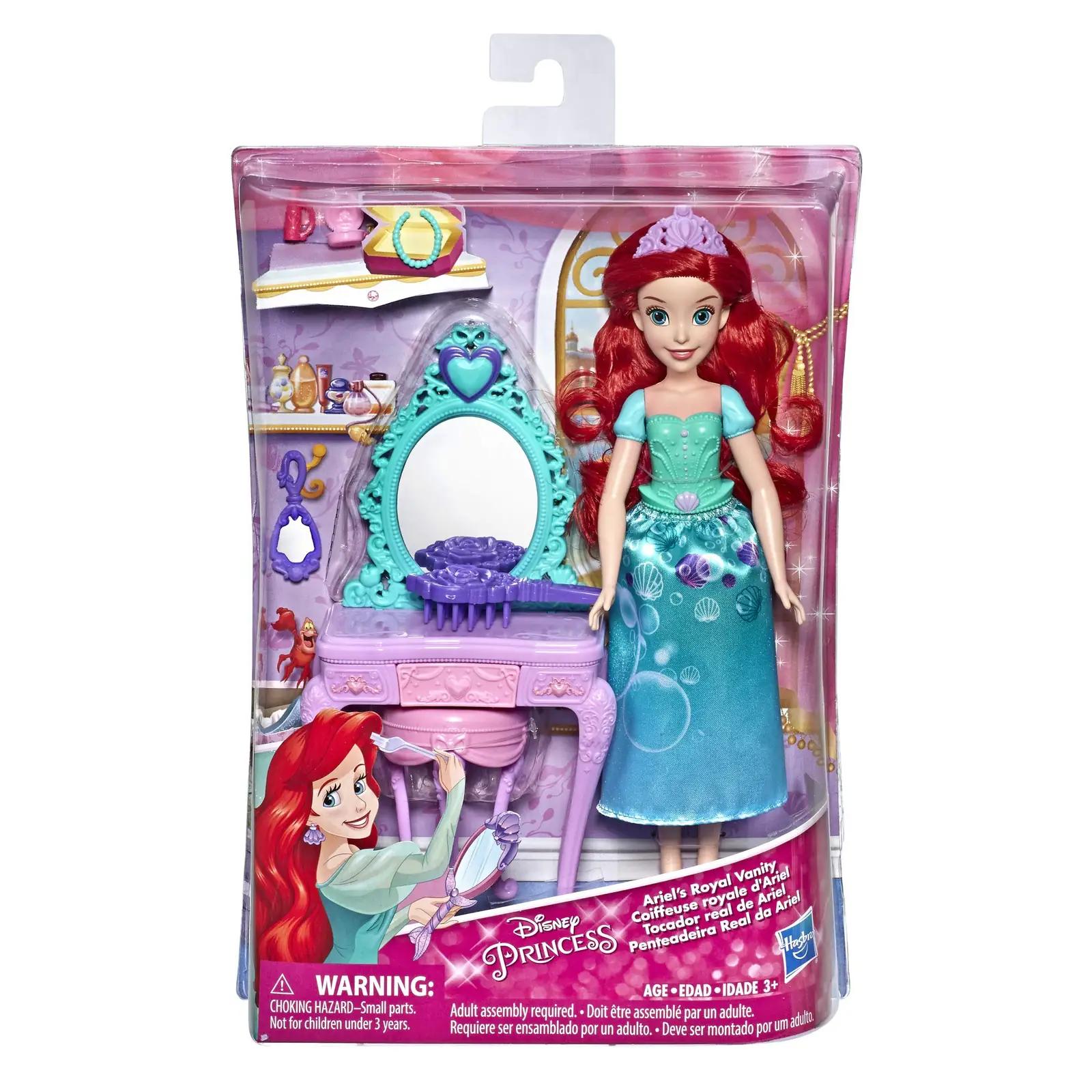 Disney Princess pehme plastist nukukomplekt – detailne vaade