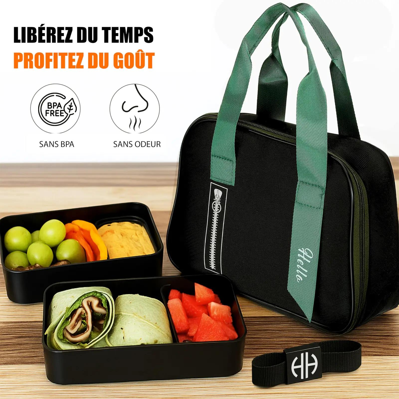 Hot-lunch vastupidav bento-kauss töö- ja reisikasutus – pakend ja tarvikud