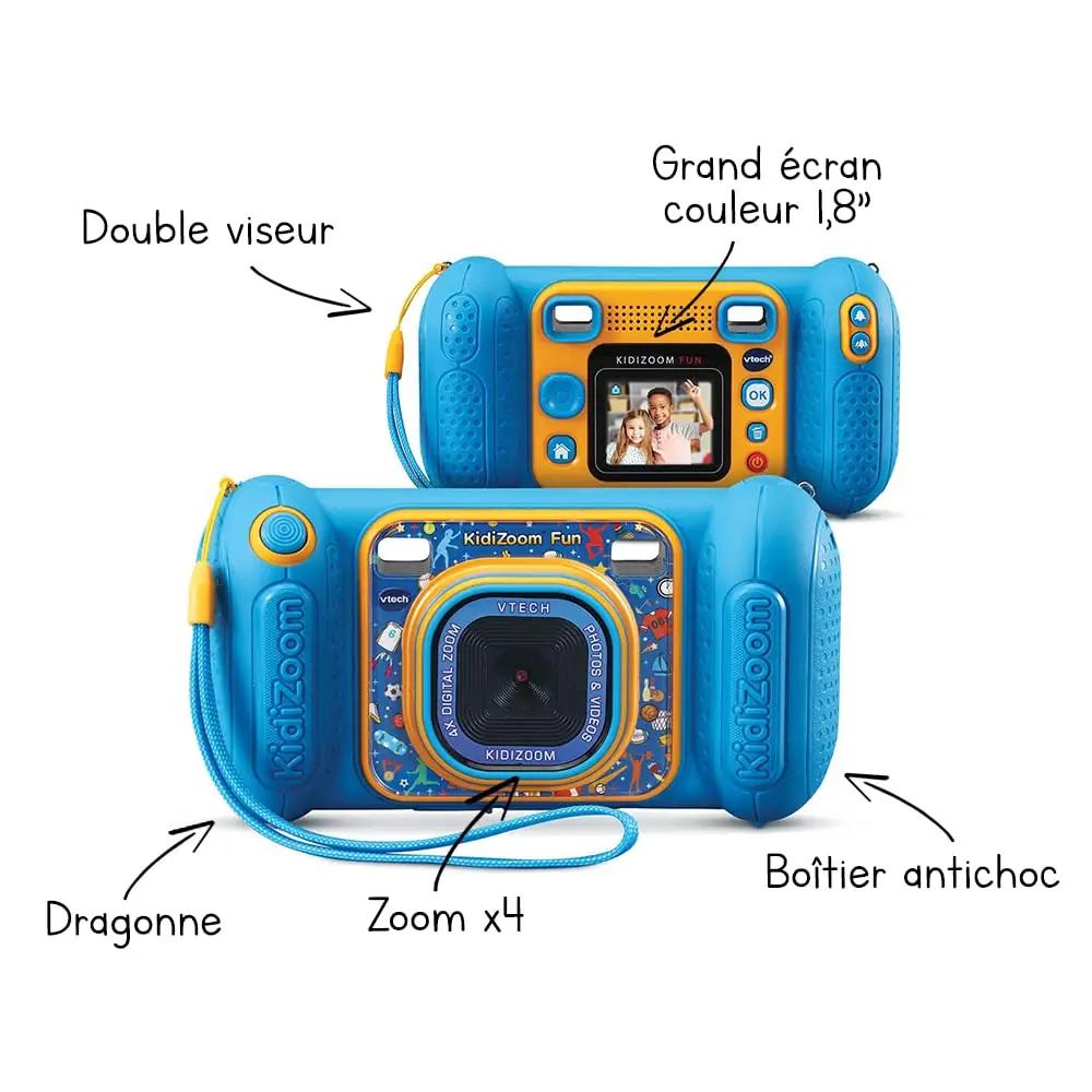 Vtech lastele mõeldud vastupidav digikaamera sinine – detailne vaade