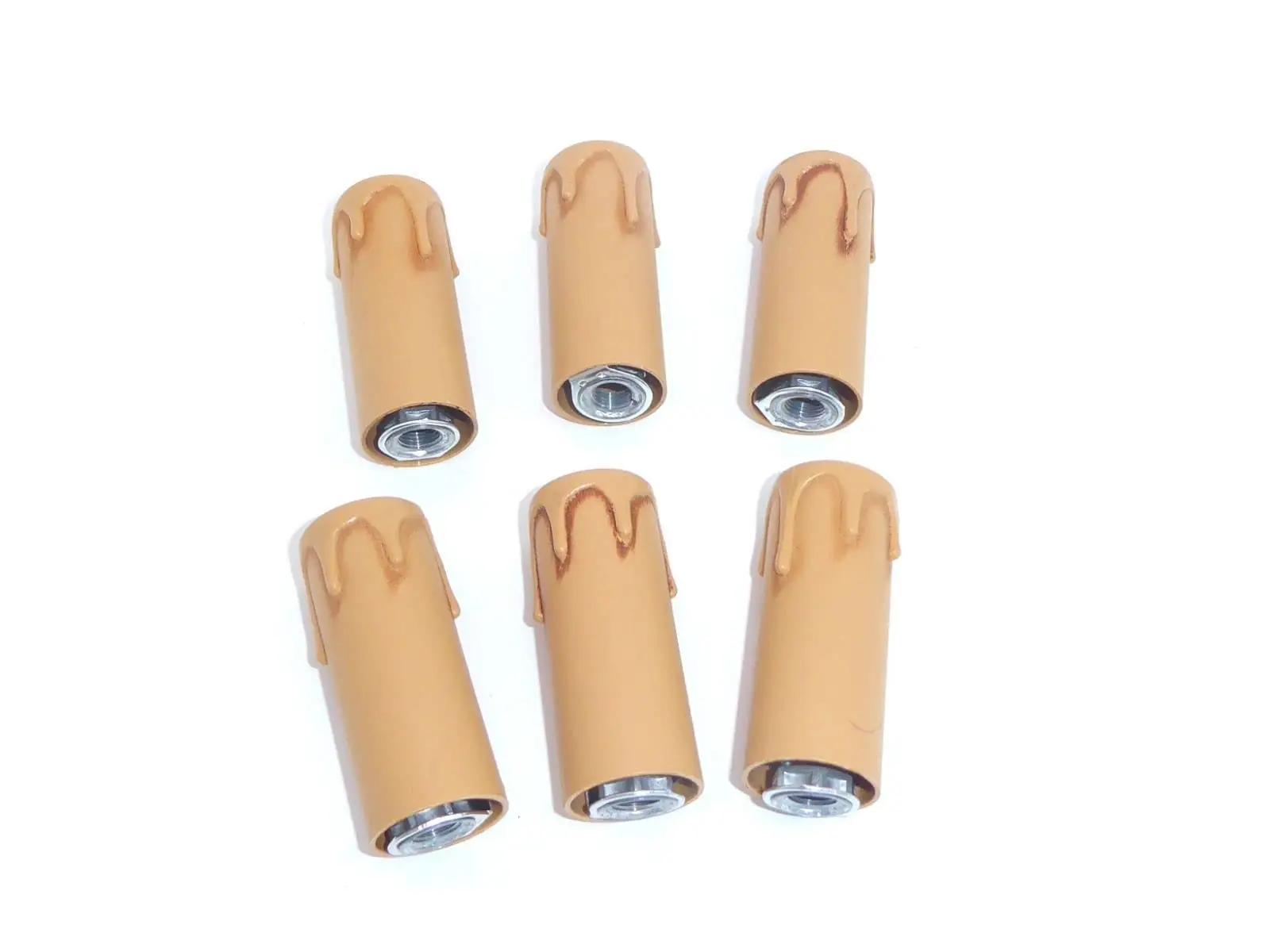 prometeo electronics elfenbein PVC lampajalad – antiikne komplekt – detailne vaade