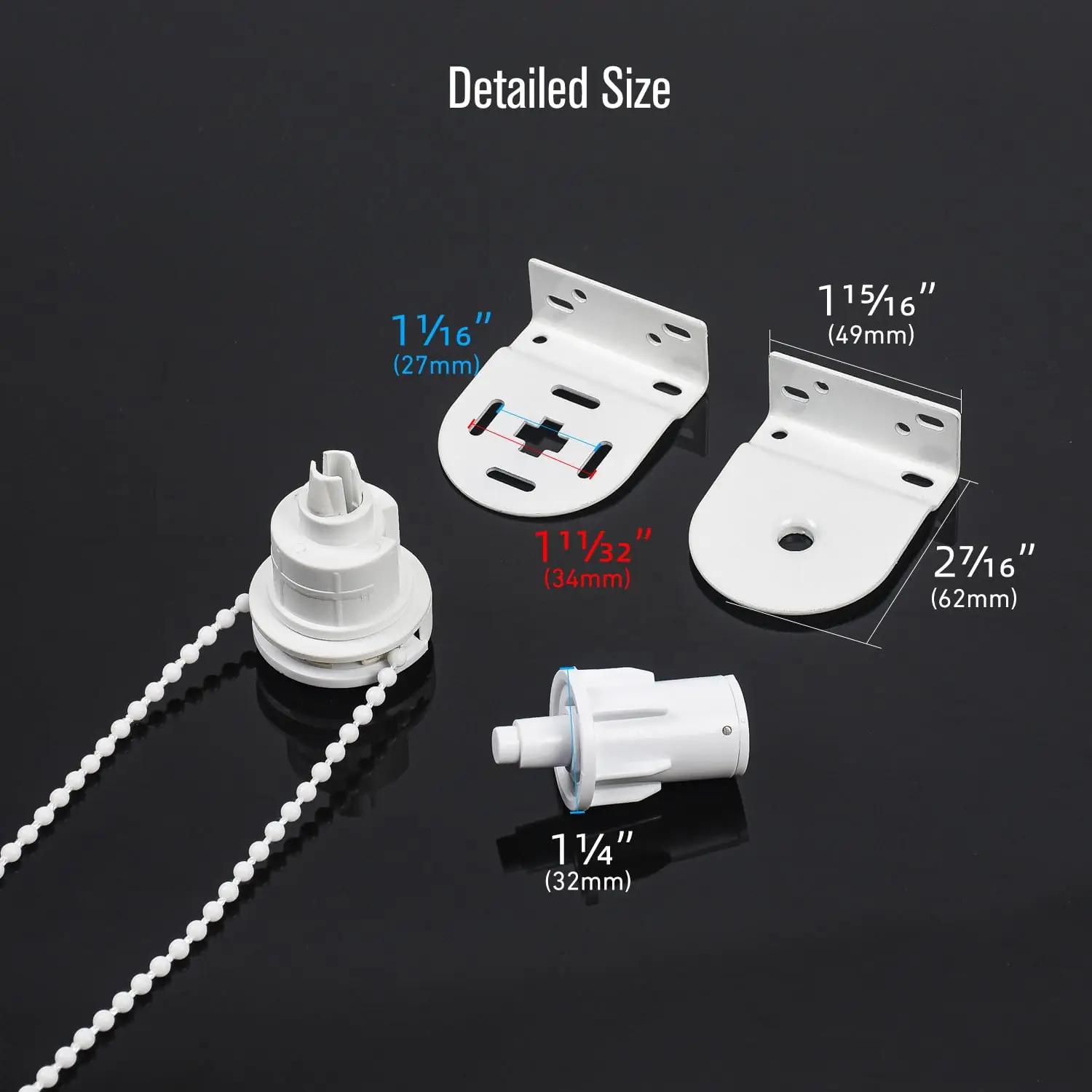 HUIYEETEX metallist ruloo paigaldus- ja remontkomplekt 32 mm – detailne vaade