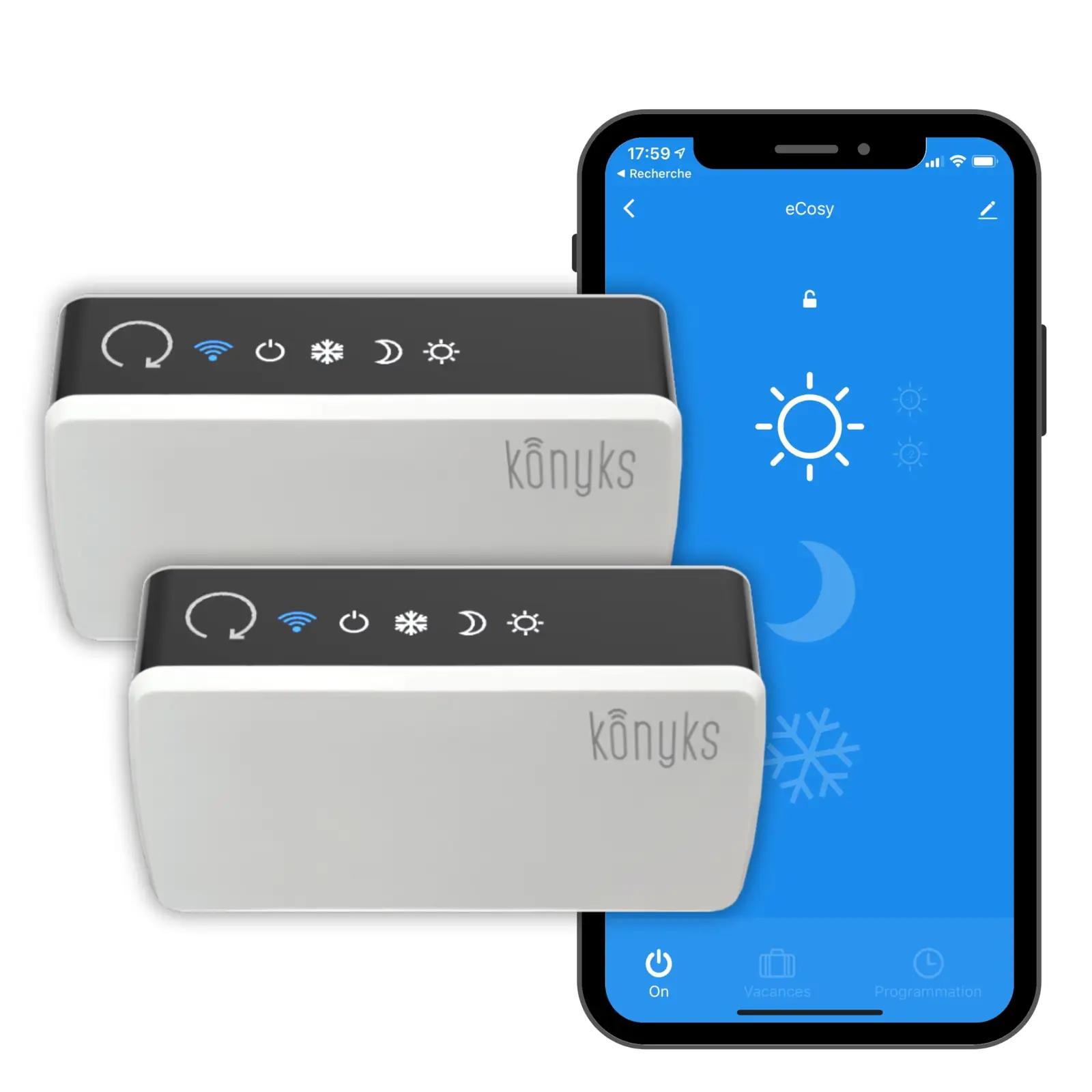 Konyks 3770008652743 programmeeritavad termostaadid – toote esivaade