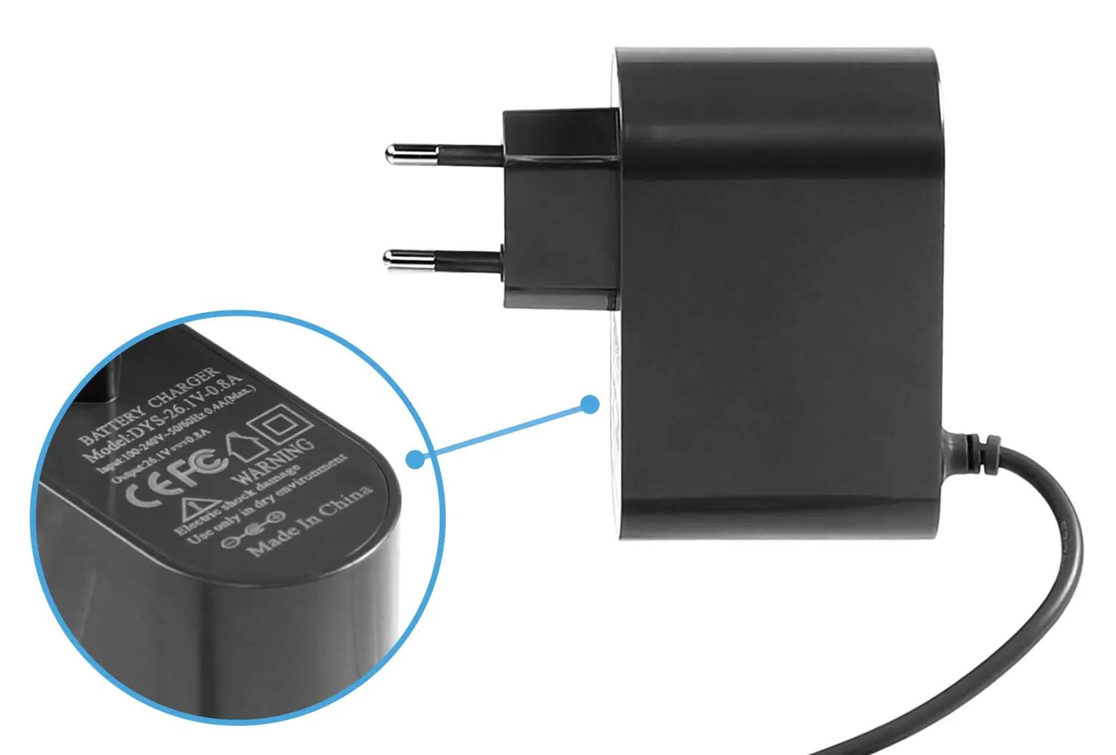 NEWASHAN laadijaadapter Dyson tolmuimejatele – pakend ja tarvikud