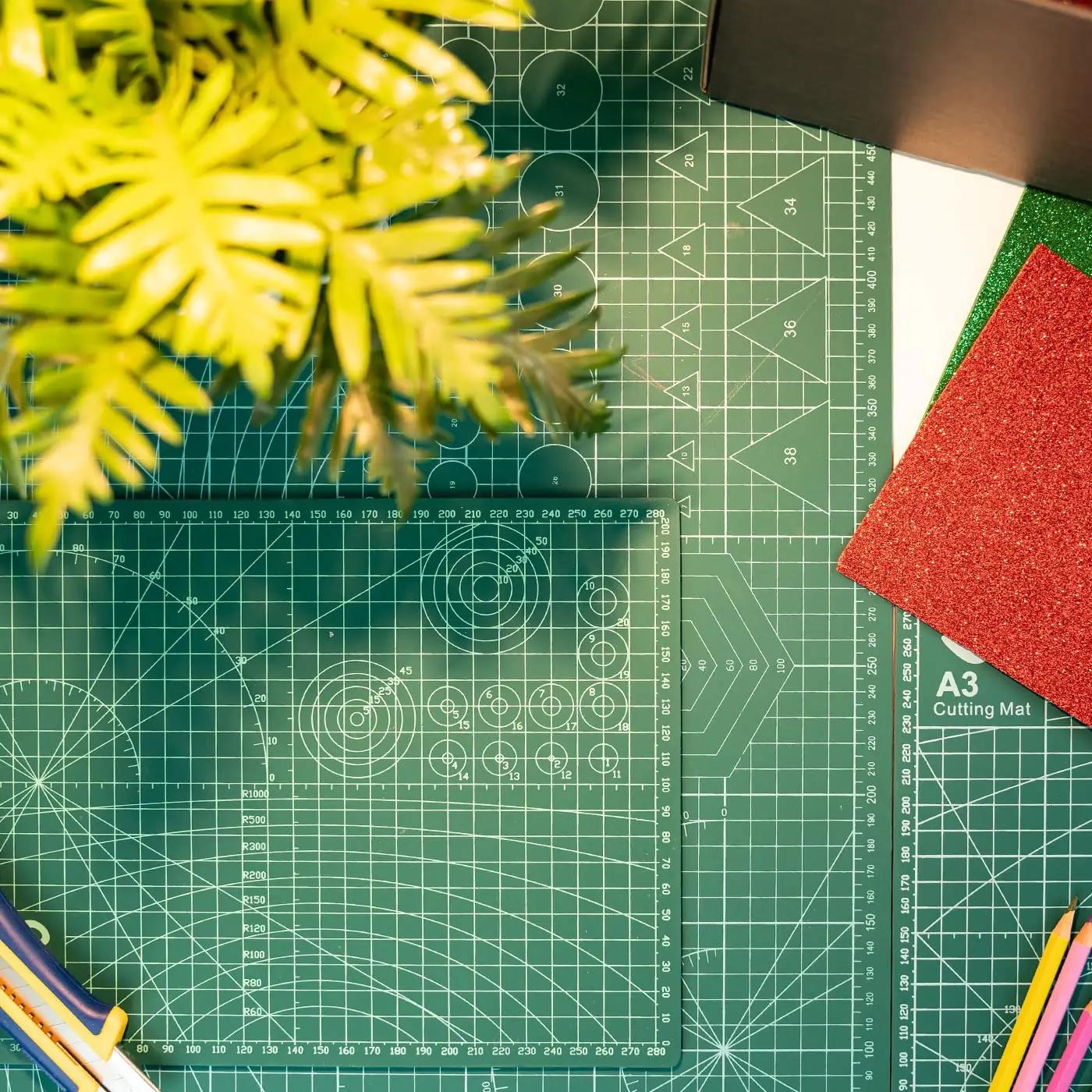 QILZO vastupidav lõikematt 60×45 cm – ideaalne käsitöökingitus – pilt 6