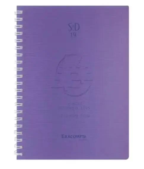 Exacompta oranž laualinear 15×21 cm — vastupidav kalender – kasutusnäide
