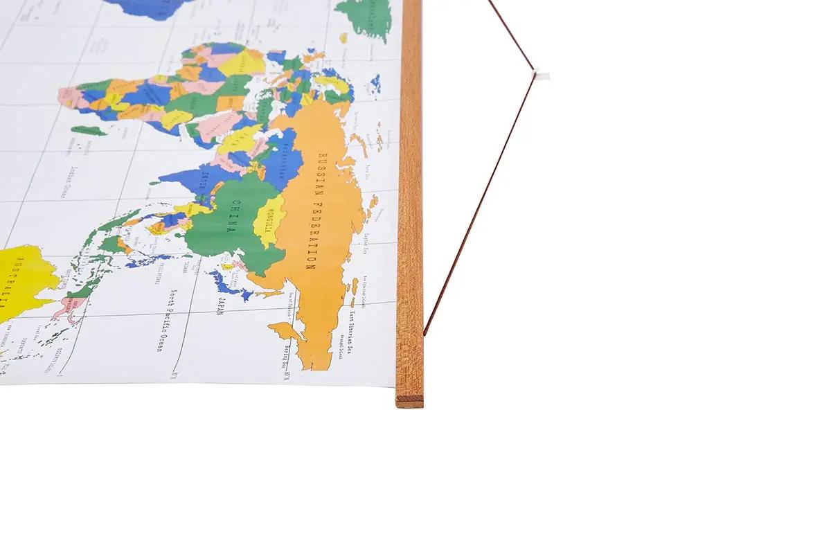 Ywlake puidust posteriraam A2 42 cm – modernne dekor – kasutusnäide