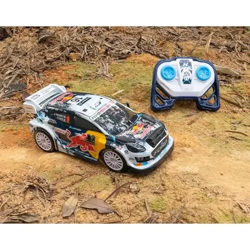 Nikko näidismudel: M-Sport Ford Puma Hybrid Rally1 LED-auto – pakend ja tarvikud