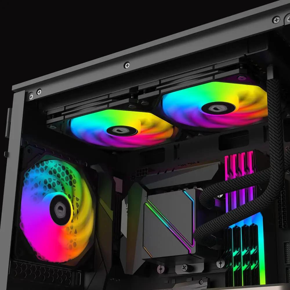 ID-COOLING NO-12015-XT-ARGB pc-jahutus ja ventilaatorid – detailne lähivaade