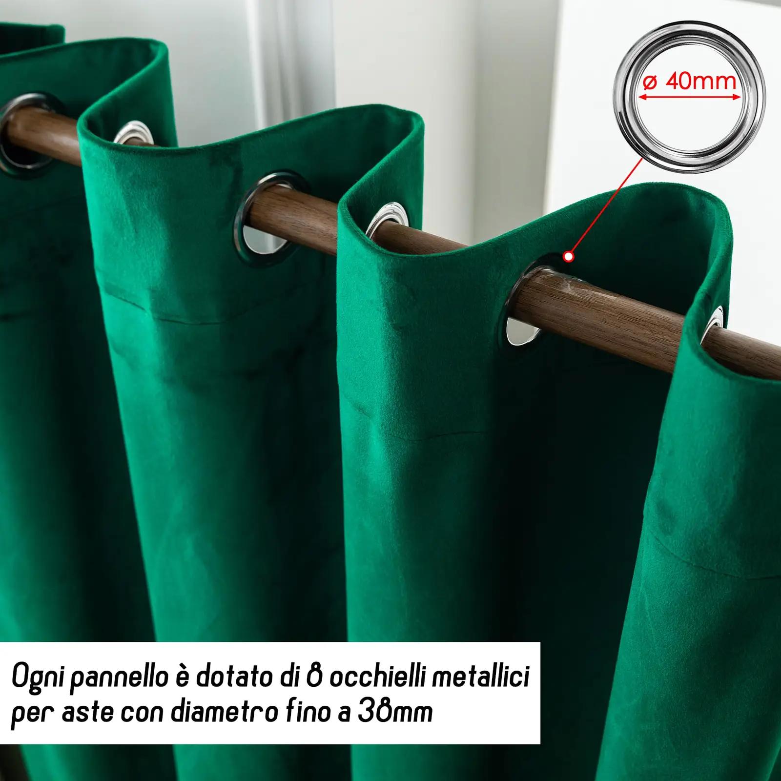 GIRASOLE HOME kardinad – detailne lähivaade